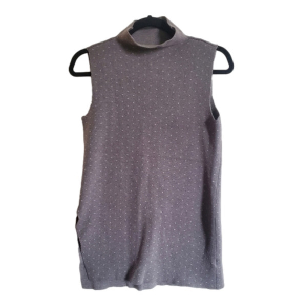 Small Nanette Lepore Wool Tank Sweater Vest Grey - Picture 1 of 4